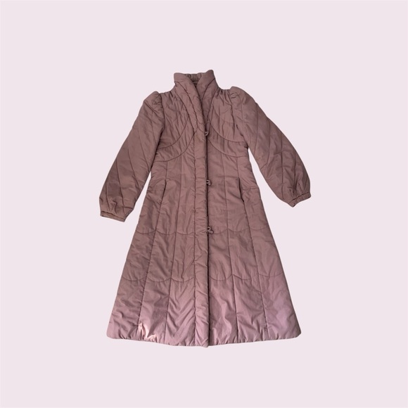 Vintage 80s down puffer coat - Picture 1 of 12